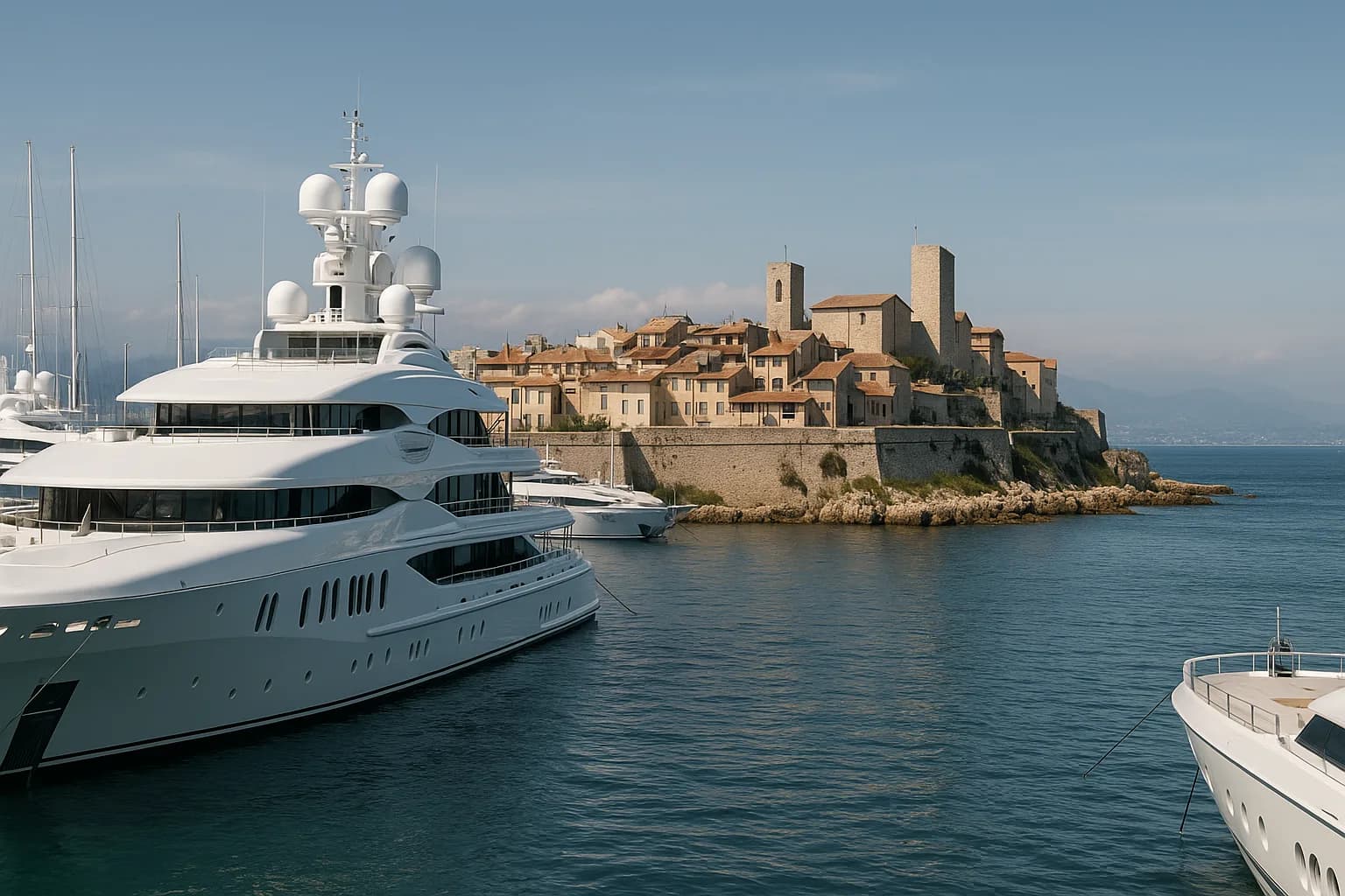 Yacht charter to Antibes from Monaco