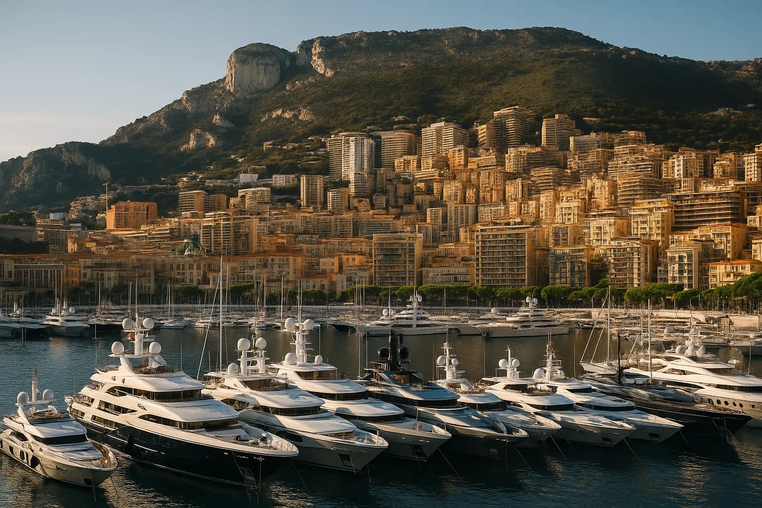 Yacht charter to Monaco / Port Hercule from Monaco