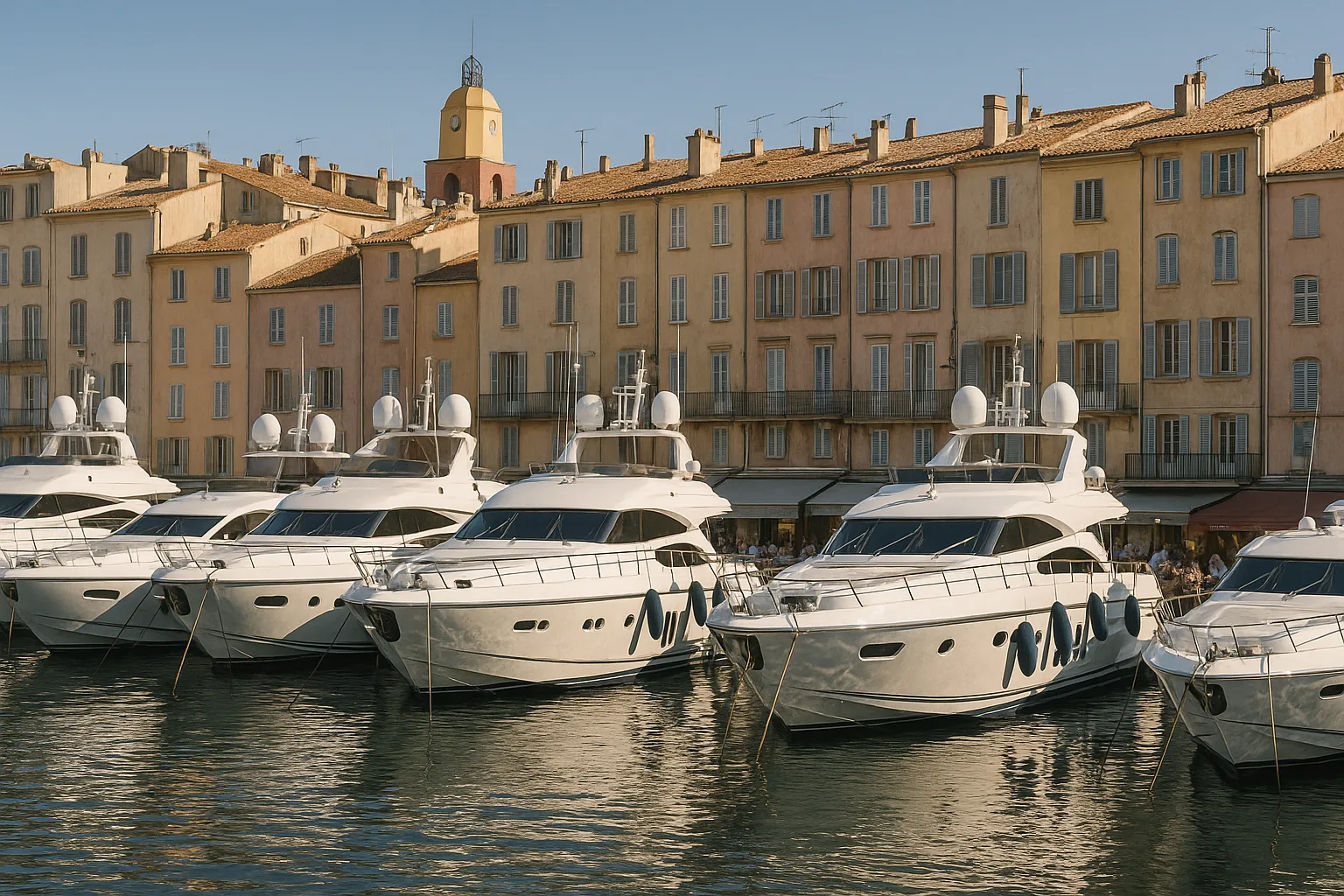 Yacht charter to Saint-Tropez from Monaco